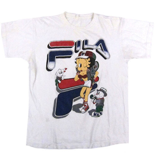 Vintage Betty Boop Fila T-shirt