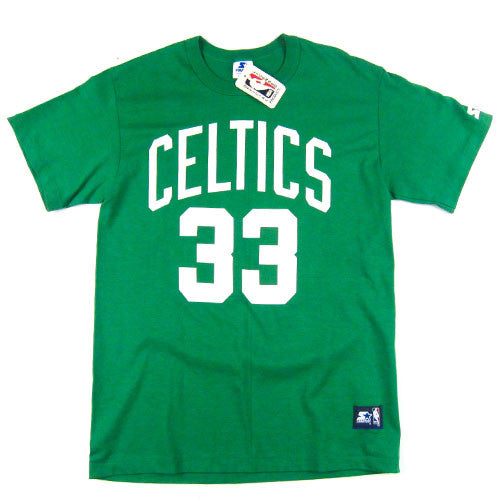 Vintage Boston Celtics Larry Bird Starter T-shirt