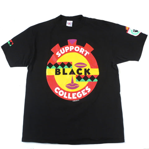 Vintage Support Black Colleges T-shirt