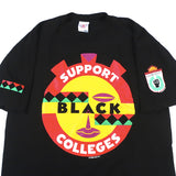 Vintage Support Black Colleges T-shirt