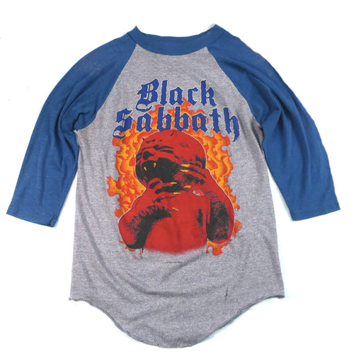 Vintage Black Sabbath 1985 Raglan T-Shirt
