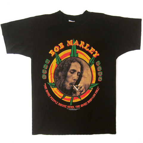 Vintage Bob Marley Weed 90s T-Shirt