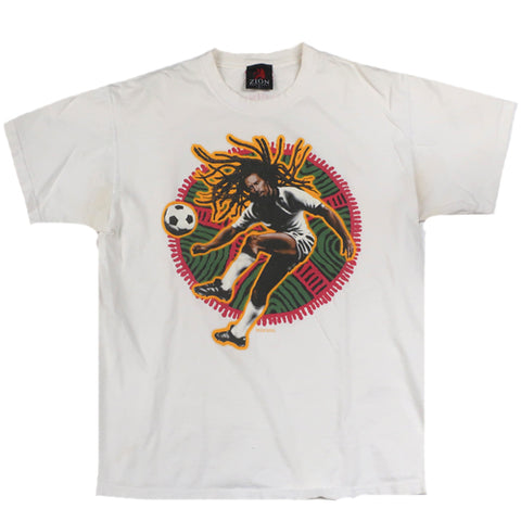 Vintage Bob Marley Soccer T-Shirt