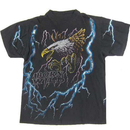Vintage Born Wild Eagle T-shirt