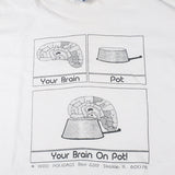 Vintage Your Brain on Pot T-shirt