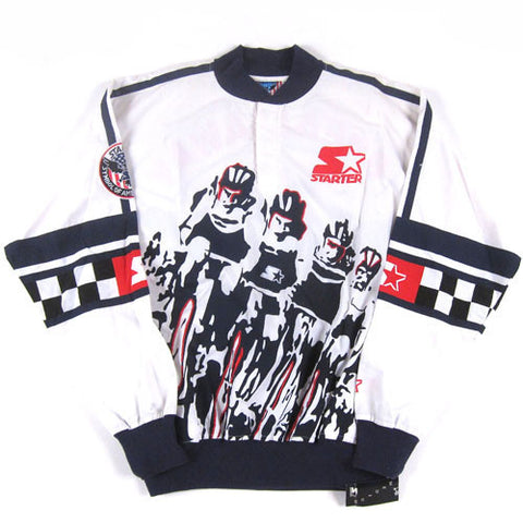 Vintage Break Away Cycling Starter Crewneck NWT
