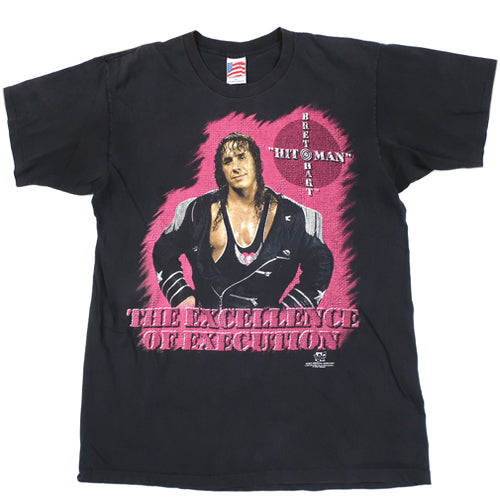 Vintage Bret Hart The Excellence Of Execution T-Shirt