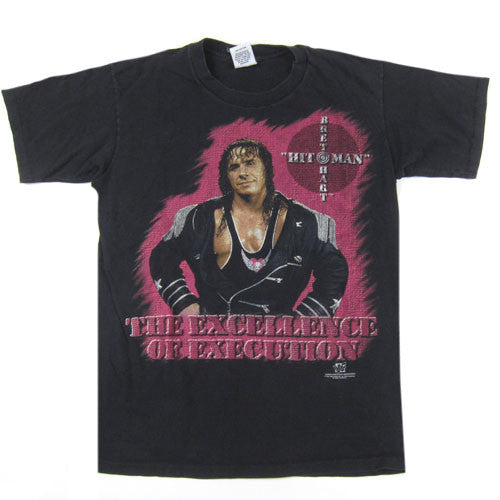 Vintage Bret Hart The Excellence Of Execution T-Shirt