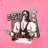 Vintage Bret The Hitman Hart 1990 WWF T-Shirt