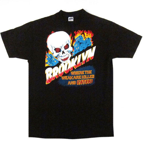 Vintage Brooklyn Where the Weak are Killed and Eaten T-shirt