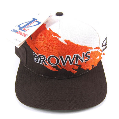 Vintage Cleveland Browns Splash Snapback Hat NWT