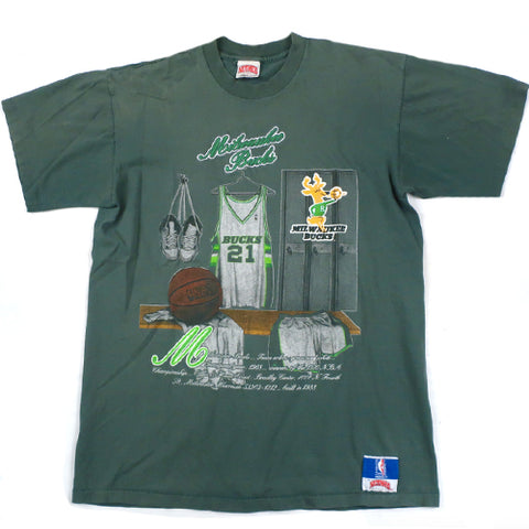Vintage Milwaukee Bucks Locker Room T-Shirt