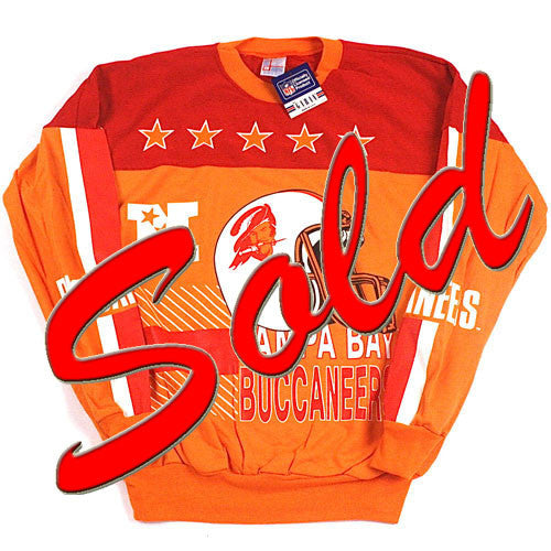 Vintage Tampa Bay Buccaneers Crewneck Sweatshirt NWT