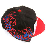 Vintage Washington Bullets Graffiti Snapback Hat NWT