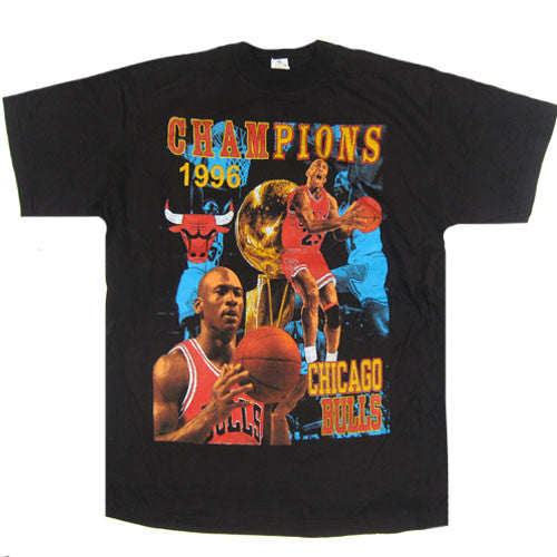 Vintage Chicago Bulls 1996 NBA Champions T-shirt Jordan