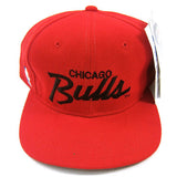 Vintage Chicago Bulls Sports Specialties Script Snapback NWT