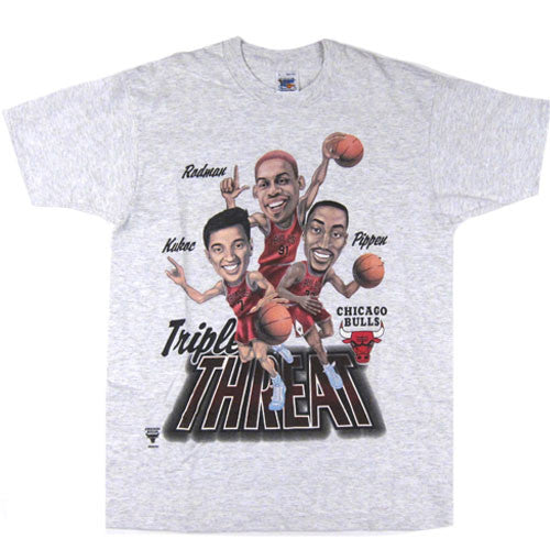 Vintage Chicago Bulls Rodman Pippen Kukoc T-Shirt
