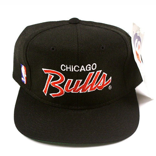 Vintage Snapback Snap Back Chicago Bulls Sports Specialties Script 