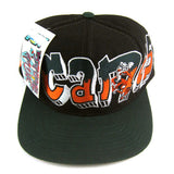 Vintage Miami Hurricanes Wild Style Snapback Hat NWT