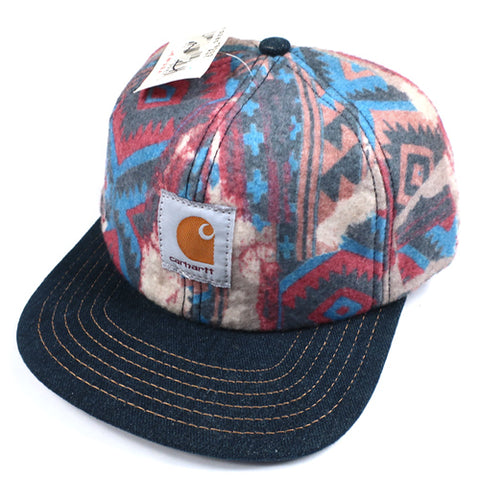 Vintage Carhartt Aztec Snapback Hat