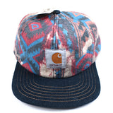 Vintage Carhartt Aztec Snapback Hat