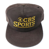 Vintage CBS Sports Corduroy Snapback Hat