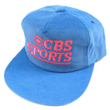 Vintage CBS Sports Corduroy Snapback Hat