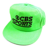 Vintage CBS Sports Neon Snapback Hat