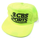 Vintage CBS Sports Neon Snapback Hat