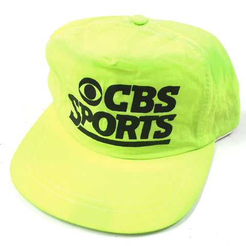 Vintage CBS Sports Neon Snapback Hat