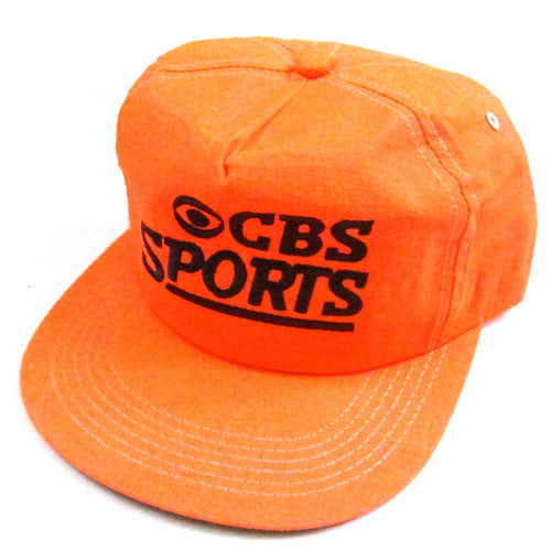 Vintage CBS Sports Neon Snapback Hat