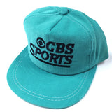 Vintage CBS Sports Corduroy Snapback Hat