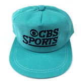 Vintage CBS Sports Corduroy Snapback Hat