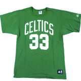 Vintage Boston Celtics Larry Bird Starter T-shirt