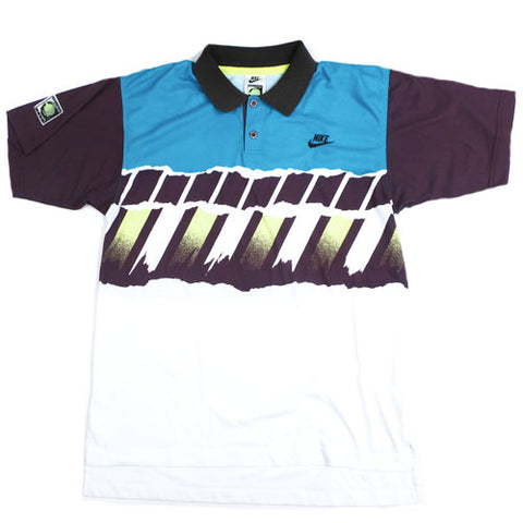 Vintage Nike Challenge Court Andre Agassi Polo Shirt