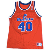 Vintage Calbert Cheaney Washington Bullets Champion Jersey