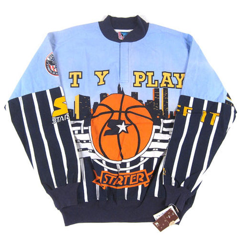 Vintage City Players Basketball Starter Pullover NWT