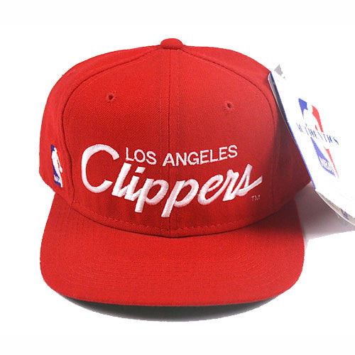Vintage LA Clippers script snapback hat NWT