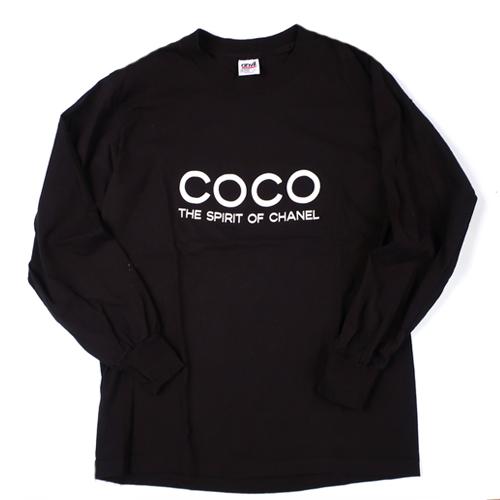 Vintage COCO The Spirit of Chanel Long Sleeve T-shirt
