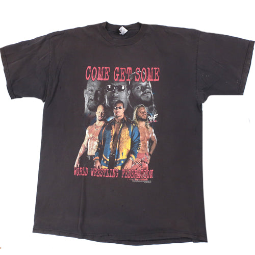 Vintage Come Get Some WWF T-Shirt