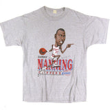 Vintage Danny Manning LA Clippers Caricature T-shirt