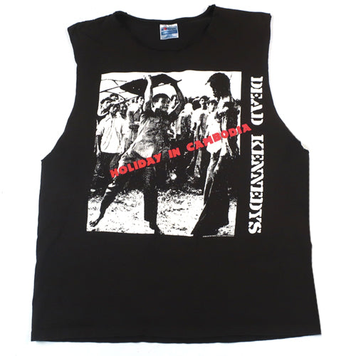 Vintage 00's Dead Kennedys Holiday in Cambodia Punk Rock Hardore Punk Band Tee/vintage Band T-shirts / Rock Tee / Size L Vintage 00's Dead Kennedys Holiday in Cambodia Punk Rock Hardore Punk Band Tee/vintage Band T-shirts / Rock Tee / Size L