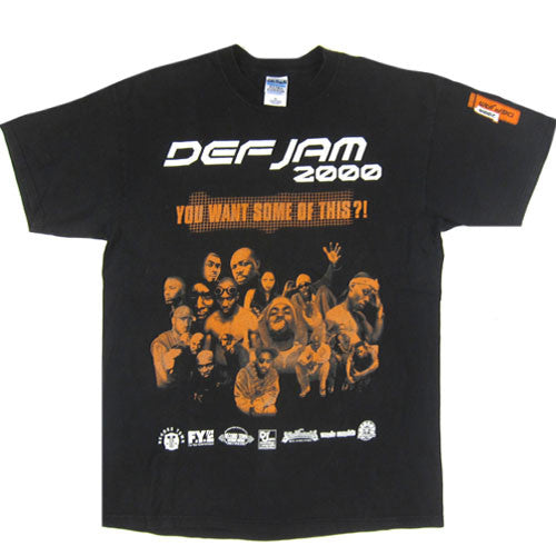 Vintage Def Jam 2000 Roster T-Shirt