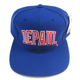 Vintage DePaul Blue Demons Starter Snapback Hat NWT