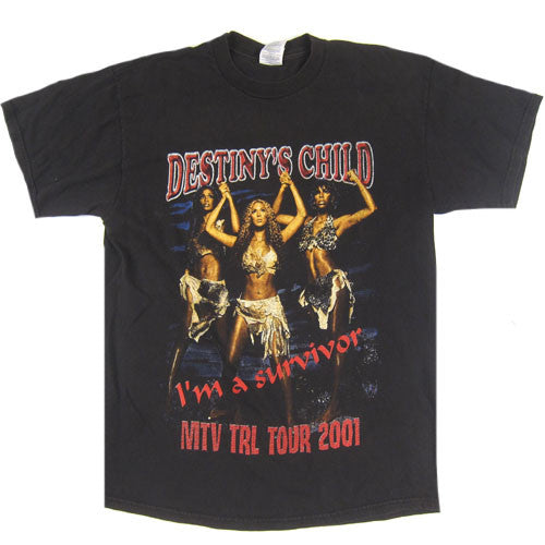 Vintage Destiny's Child 2001 MTV TRL Tour T-Shirt