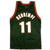 Vintage Detlef Schrempf Seattle Sonics Champion Jersey