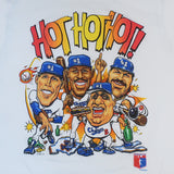 Vintage LA Dodgers Hot Hot Hot Caricature T-shirt