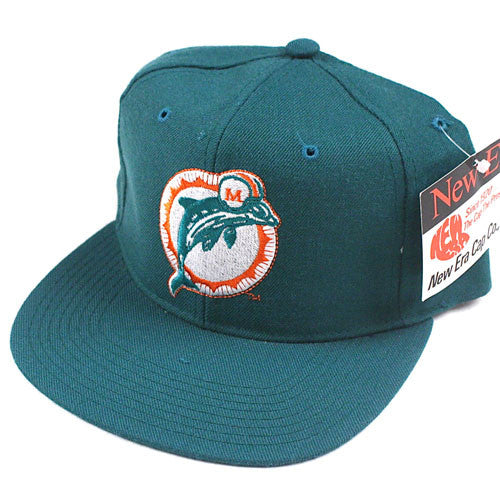 Vintage Miami Dolphins New Era snapback hat NWT