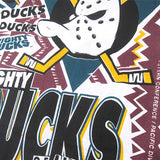 Vintage Anaheim Mighty Ducks All Over Print T-shirt NWOT