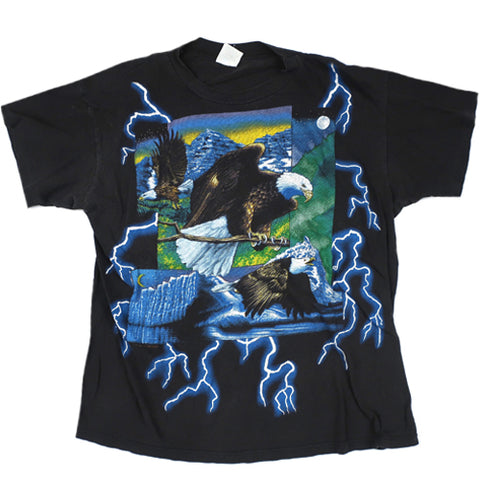 Vintage Eagle Lightning T-shirt